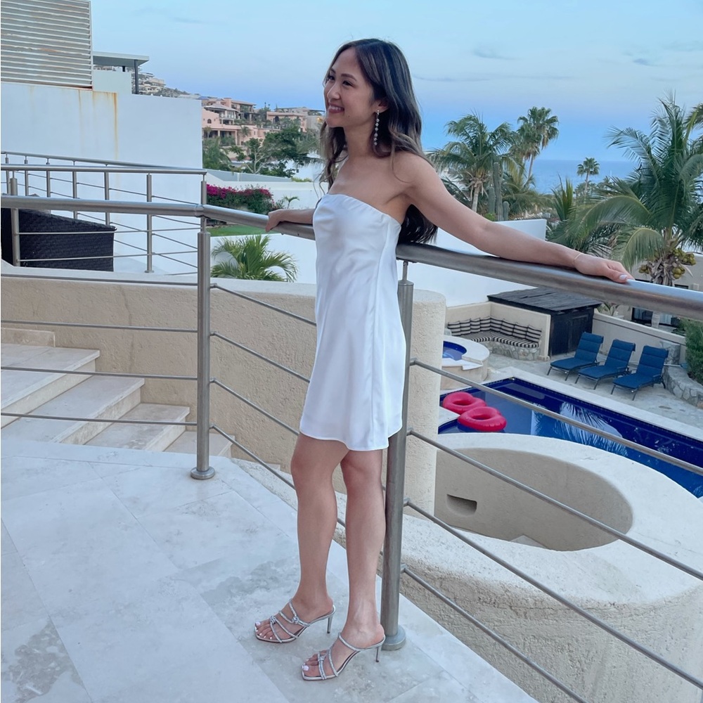 Show Me Your MuMu White Mini Dress